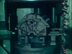 Automated machining processes Stock Footage