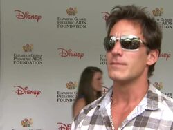 INTERVIEW: Dan Cortese on how he feels to be at the Elizabeth Glaser Pediatric AIDS Foundation's 22nd Annual 'A Time For Heroes' Celebrity Carnival at Los Angeles CA. (Footage by WireImage Video/Getty Images Entertainment Video) Stock Footage
