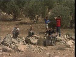 Israel begins construction on wall in West Bank News Clip