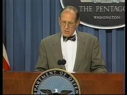 Kosovo - Pentagon speaks on refugees News Clip