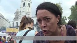 VOICED : Argentinos recuerdan 40 anos de golpe y dictadura News Clip