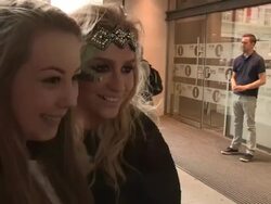 Kesha at Celebrity Video Sightings Stock Footage