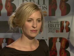 INTERVIEW Alison Balsom on the Classical BRITS, classical music and more at Classic Brit Awards 2012 at Royal Albert Hall on October 02, 2012 in London, England (Footage by WireImage Video/Getty Images) Stock Footage