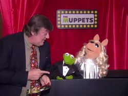 Stephen Fry at The Muppets Premiere News Clip