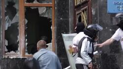 CLEAN : Further clashes in Donetsk eastern Ukraine News Clip