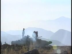 VOICE US planes bomb Tora Bora complex News Clip