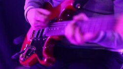 Playing The Guitar Stock Footage