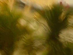 Raindrop on Windshield Stock Footage