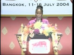 Closing speeches and ceremony at Aids Conference News Clip