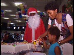 SOUTH AFRICA: EARLY CHRISTMAS PARTY FOR ORPHANS News Clip