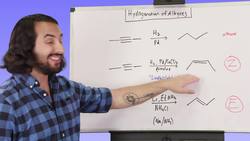 Hydrogenation of Alkynes Instructional Video