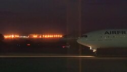 CLEAN : Air France bomb scare passengers take off again News Clip