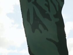  MS TU TD Shot of Big Fidel sign / Cuba Stock Footage