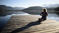 Senior Woman living an active lifestyle Stock Footage
