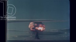 First Soviet H-bomb test (named Joe 4 or RDS-6) August 12 1953, USSR. Stock Footage