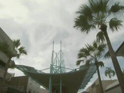 Darwin shopping mall, Australia Stock Footage