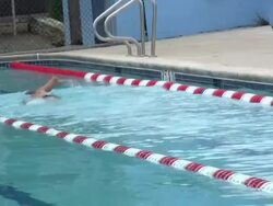 HD 1080i Swimming Pool 2 Stock Footage