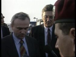 Bosnia/Serbia - UN Peacekeepers Released News Clip