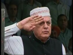 Heavy security in Srinigar as independence day celebrations are held News Clip