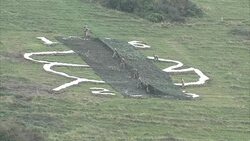 Flanders Poppy Unveiled in Salisbury, Wiltshire News Clip