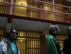 National Park Service Marks 50th Anniversary Of Closing Of Alcatraz Stock Footage