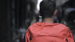 Exploring the city Stock Footage