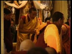 India: Dharamsala: Karmapa Lama, Thailand: Ratchaburi: Burma Rebels News Clip