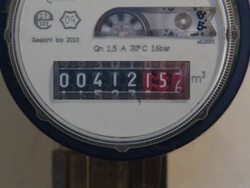 water meter Stock Footage