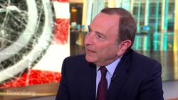 NHL's Bettman on Jersey Sponsorships and Expansion News Clip