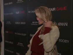 Christie Brinkley at the Giorgio Armani & The Cinema Society Host A Screening of 'Fair Game Stock Footage