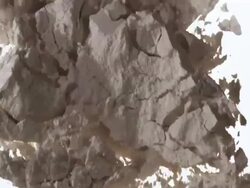 CU SLO MO Flour pouring out of big measuring cup / Los Angeles, California, United States Stock Footage