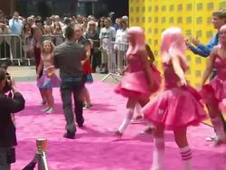 ATMOSPHERE: The Cast of Standing Ovation at the 'Standing Ovation' Premiere at Universal City CA. (Footage by WireImage Video/GettyImages) Stock Footage