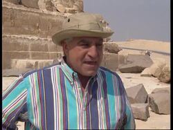 EGYPT : DAMAGE REPAIR AND VENTILATION SYSTEM FOR PYRAMIDS News Clip