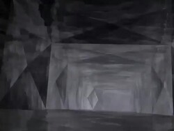 Flying in Ventilation Shaft 3D Stock Footage