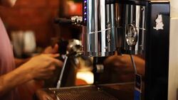 making coffee Stock Footage