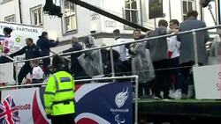 Team GB olympians in parade through Manchester News Clip