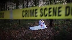 Crime scene investigation Stock Footage