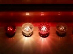 Blinking Bulbs Stock Footage