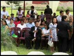 More than 100 couples marry in mass wedding Instructional Video