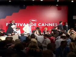 2005 Cannes Film Festival - 'Sin City' press conference Stock Footage