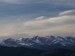 Time lapse HD video Colorado mountains Stock Footage