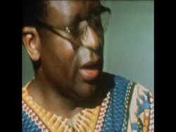 SYND 23 3 76 BISHOP MUZOREWA INTERVIEW ON CUBAN TROOPS News Clip