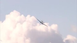 Spitfires and Hurricanes in flypast at Goodwood News Clip