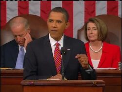 President Barack Obama told Congress Wednesday the public option would be part of an insurance exchange for last-resort coverage. Obama said the Congressional Budget Office estimates that less than 5 percent of Americans would sign up. News Clip