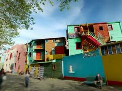 La Boca, Buenos Aires, Argentina Stock Footage