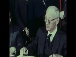 SYND 22-3-73 USSR / US SIGN AGREEMENT OVER LOAN FOR INDUSTRY Instructional Video