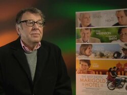 INTERVIEW: Tom Wilkinson on what attracted him to the project at The Best Exotic Marigold Hotel Interviews at Soho Hotel on February 28, 2012 in London, England. Stock Footage