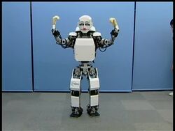 Japanese researchers unveiled a new robot that can make a range of expressions with its face and body News Clip