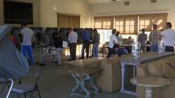 Voters wait in line to cast midterm ballots in Orange County, California Instructional Video