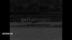 President Franklin Roosevelt attends Harvard-Yale rowing race near New London, CT News Clip